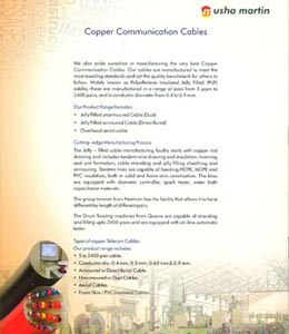 Copper Cable Catalogue