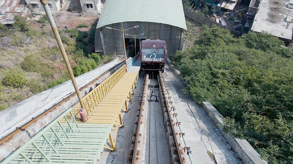 The First Funicular Ropeway in India