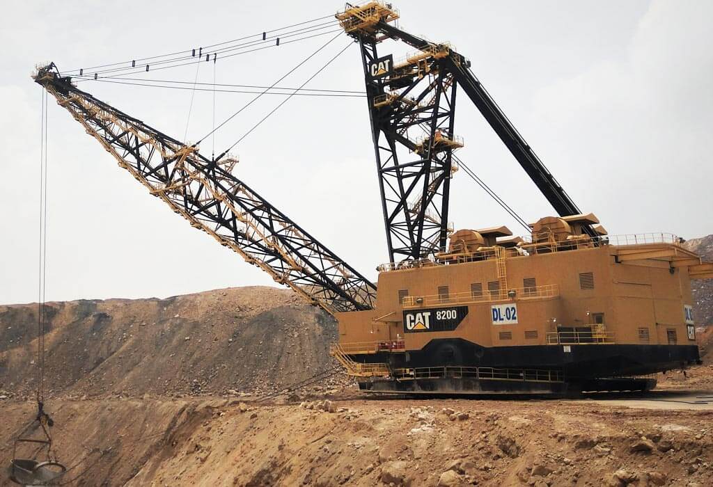 Largest Dragline Reliance Sasan Coal Mines