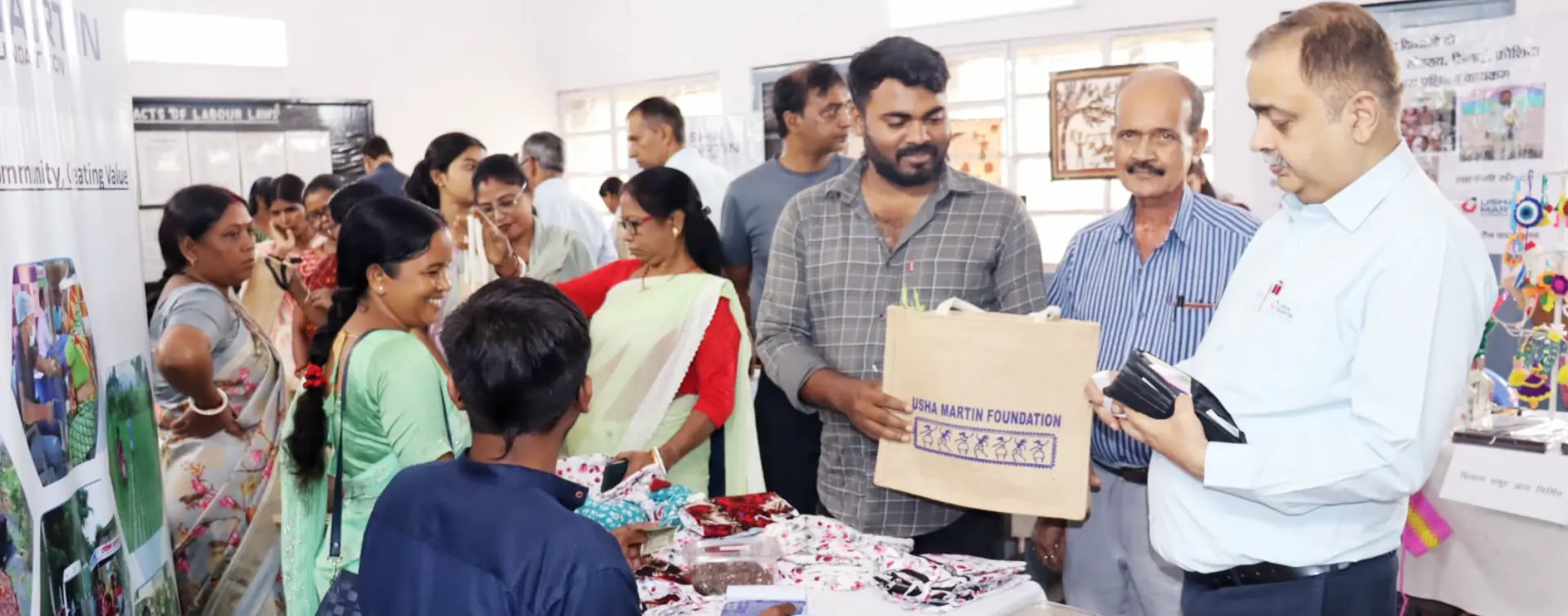 Rural Handicrafts and Artisan Products Exhibition at our Ranchi Unit