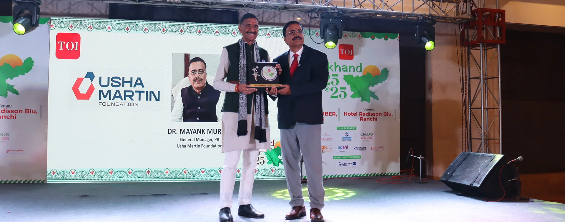 Usha Martin Foundation Honoured with the Village Development Initiative Award