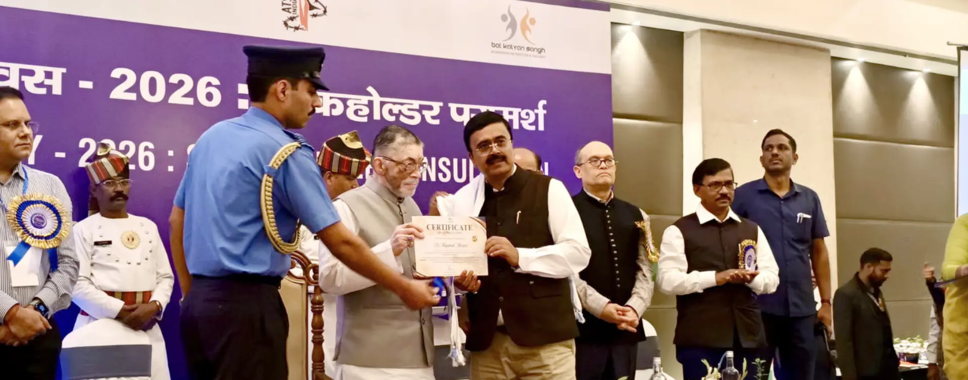Head of Usha Martin Foundation, Dr. Mayank Murari, Honoured by Jharkhand Governor on International Youth Day