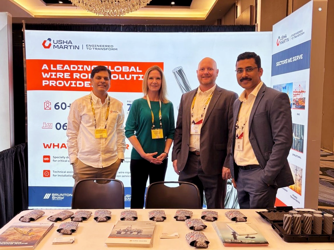 Usha Martin Participates in the AWRF PIE & Technical Summit 2026 in Houston, USA