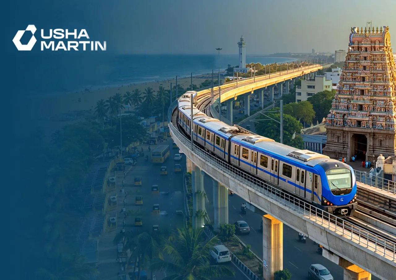 Usha Martin Contributes to Chennai Metro Expansion Project