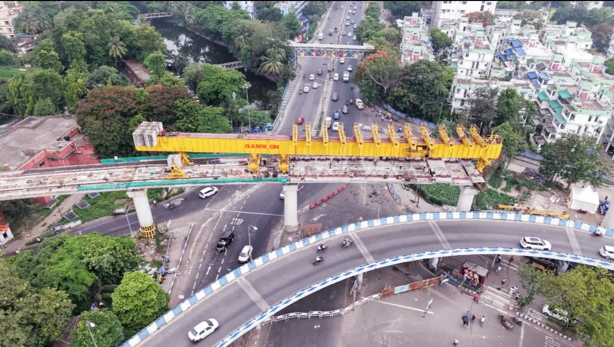 Major Metro Project Milestone Achieved in Kolkata Within 120 Hours
