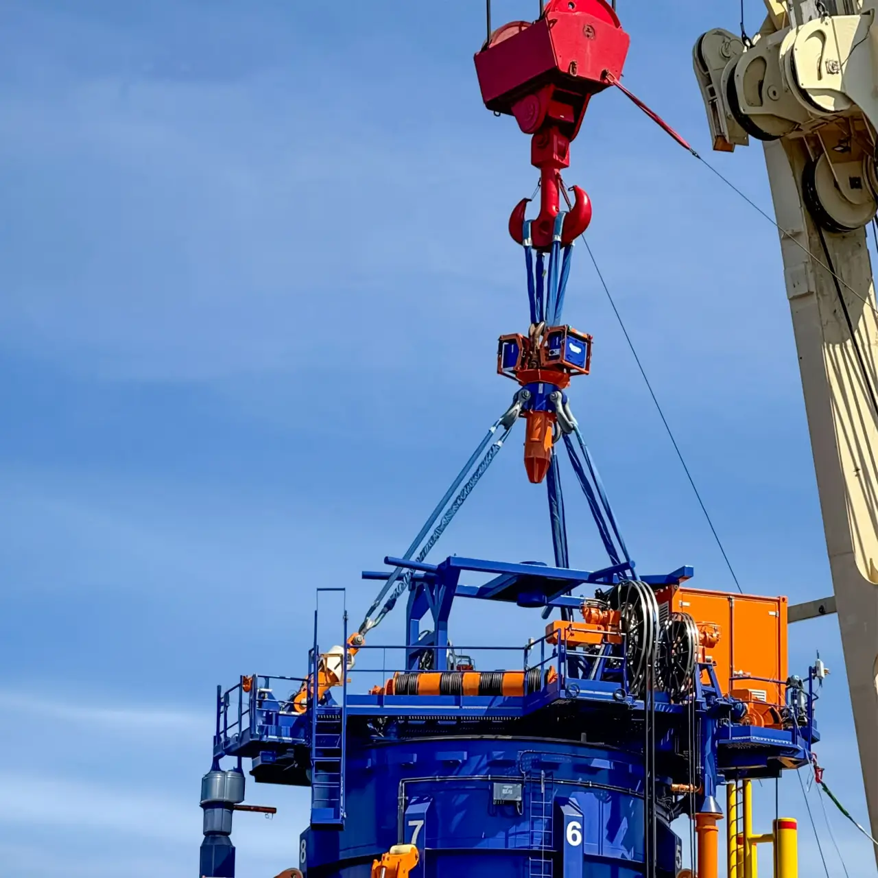 OCEANFIBRE HMPE SLINGS AT BALTICA 2 OFFSHORE WIND FARM