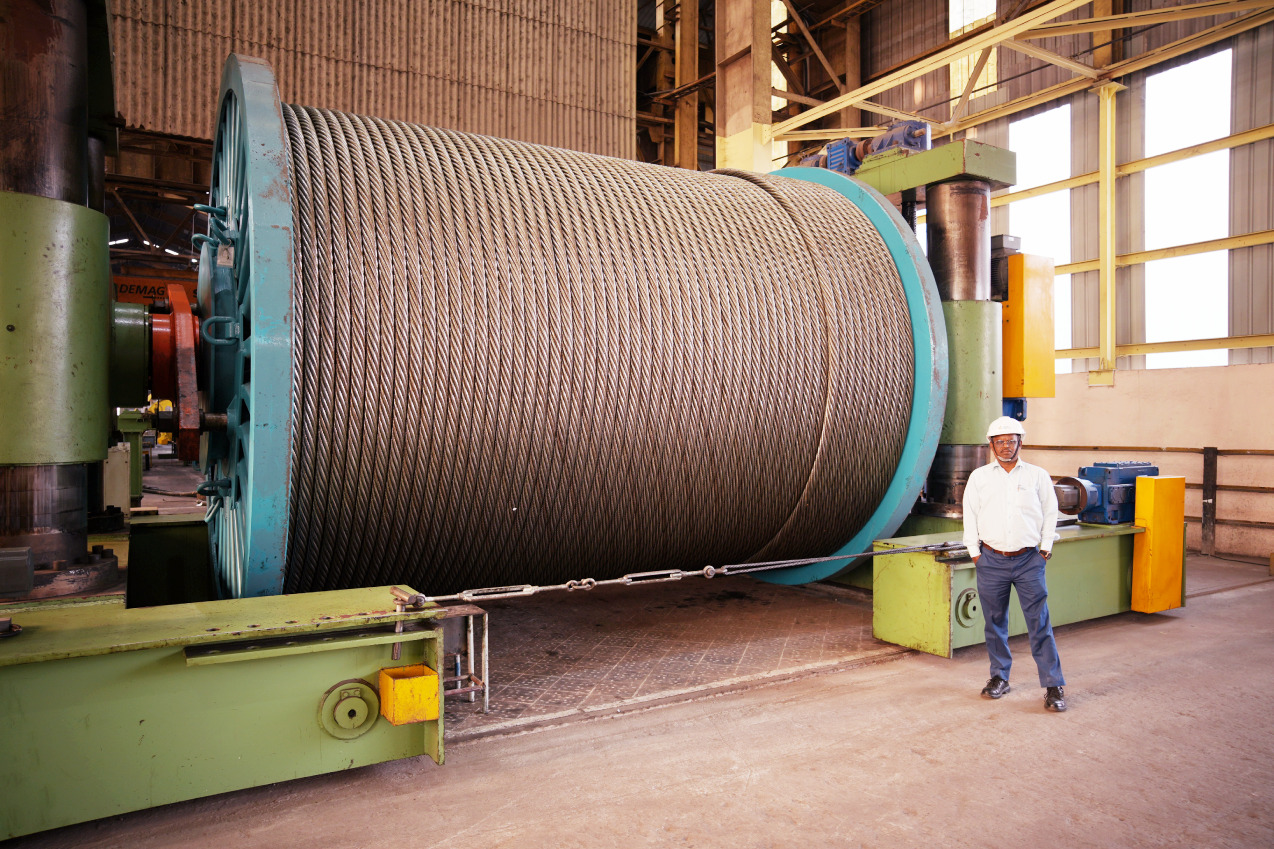Setting A New Benchmark: A Single Wire Rope Weighing 180 Tons