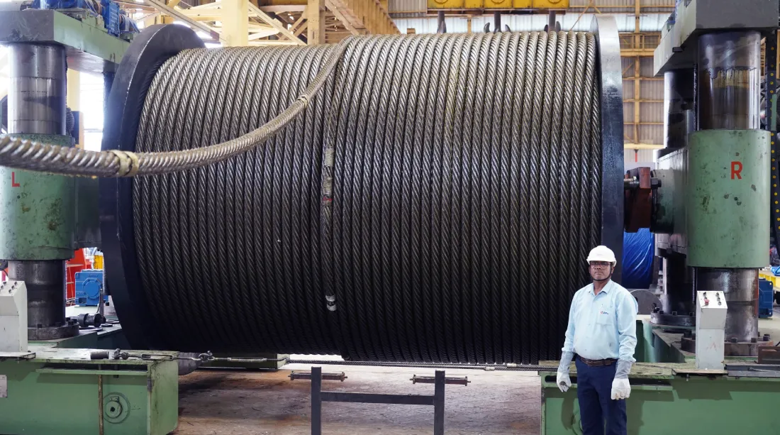 Usha Martin Wire Ropes for Cranes