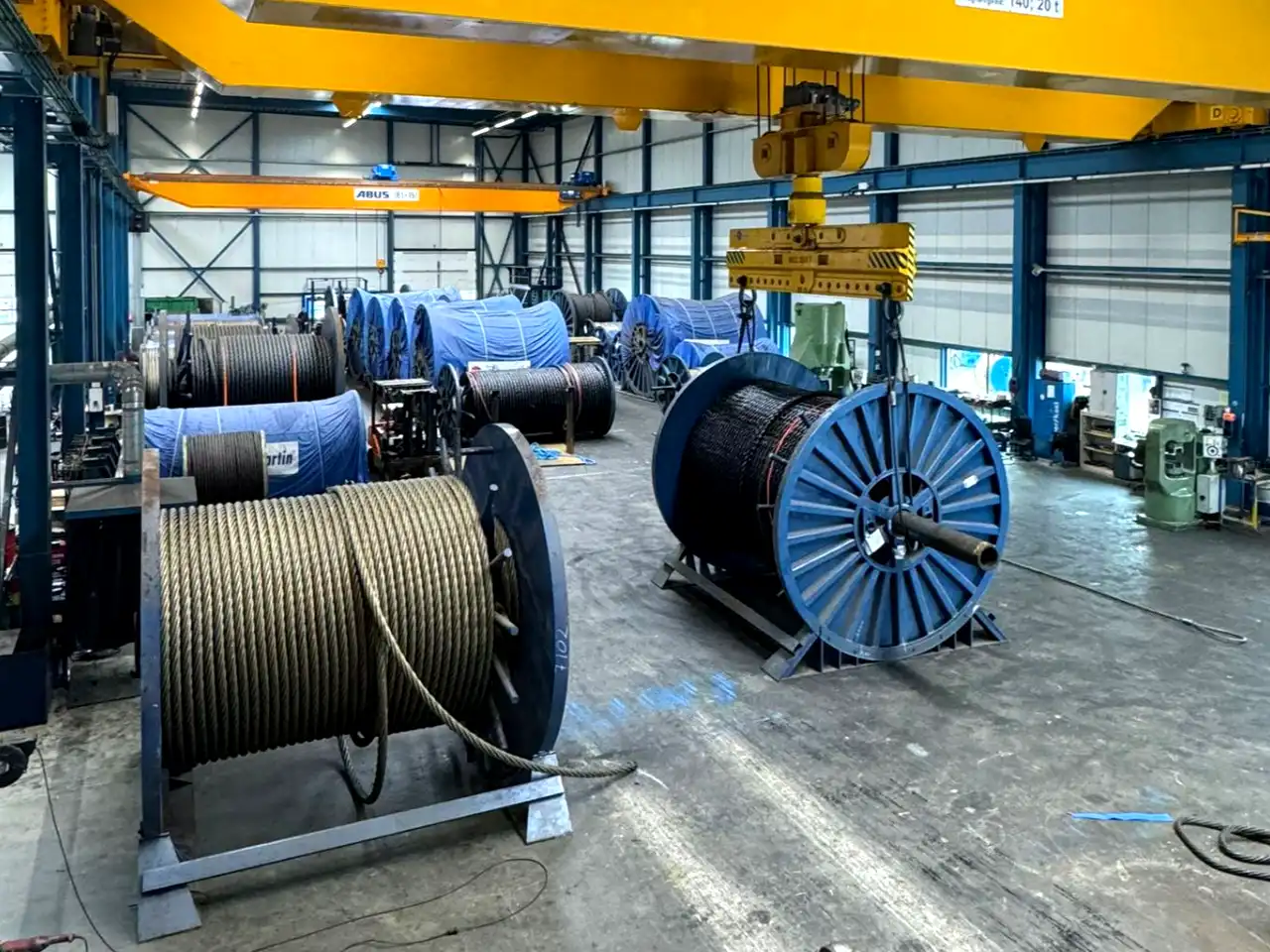 TITAN – OUR EUROPEAN WIRE ROPE CENTRE OFF TO A FLYING START